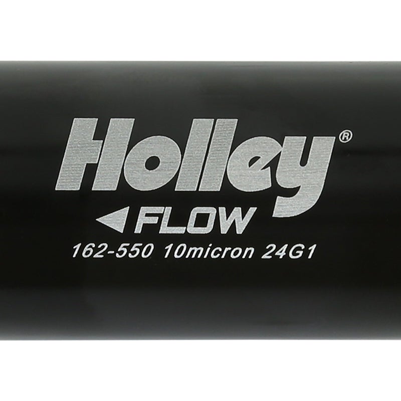 Holley 162-550 100 GPH HP Billet Fuel Filter - Image 2